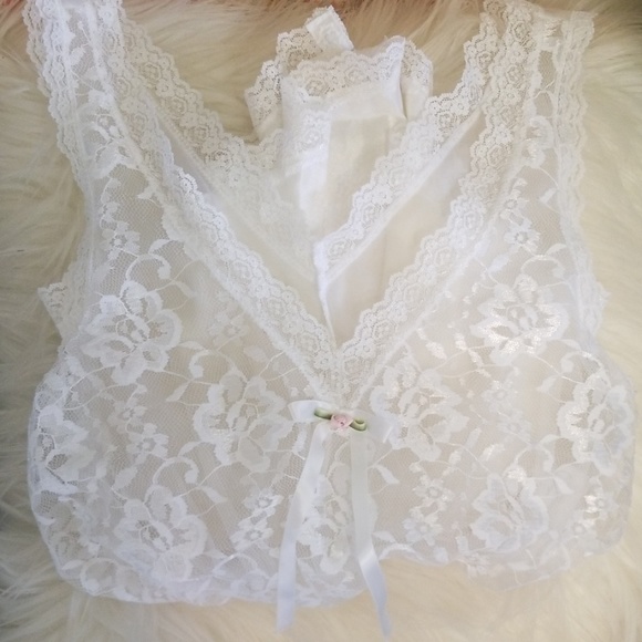 Vintage Inner Most Lace Romper - Picture 3 of 4
